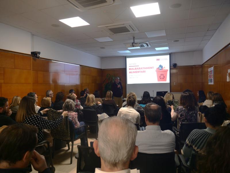 Jornada "El malbaratament alimentari en el sector salut"