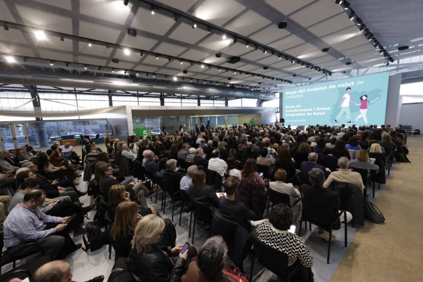 Presentació del nou mapa sanitari de Catalunya