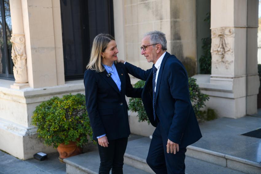 La consellera Martínez Bravo, en la seva intervenció a la Junta General del CSC