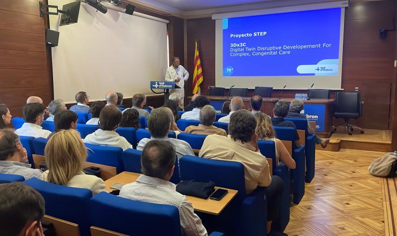 Delegació de professionals sanitaris de l'Argentina