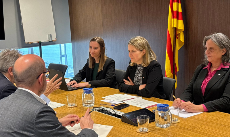 Reunió amb la consellera de Drets Socials i Inclusió