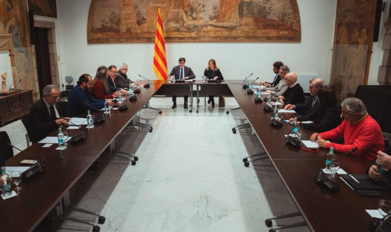 Reunió de les patronals del sector d'atenció a la gent gran