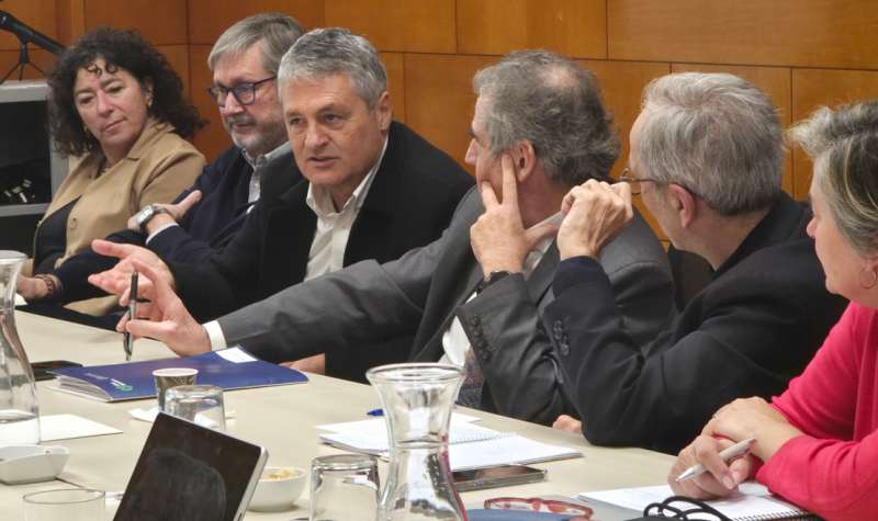 Ramon Canal a la Comssió Permanent