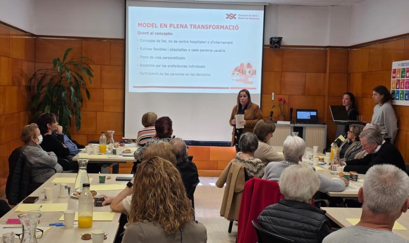 Sessió de treball la residència que voldria