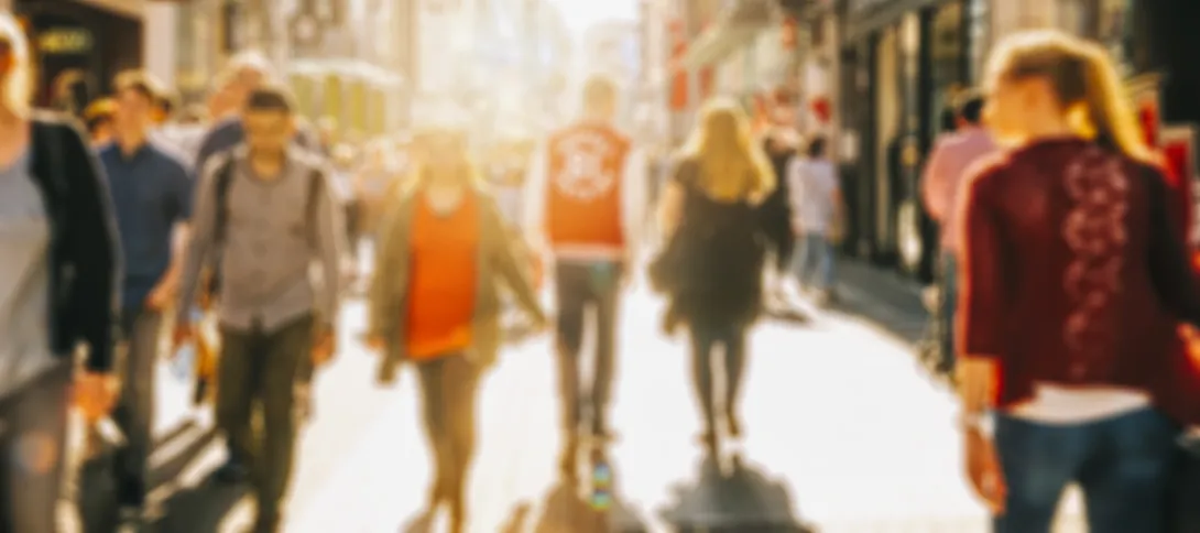 Persones desenfocades